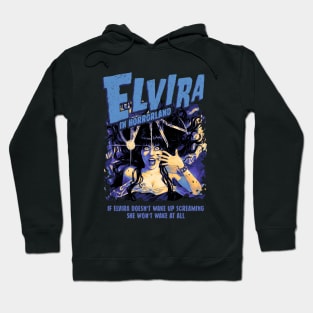 Elvira In Horrorland Classic Hoodie